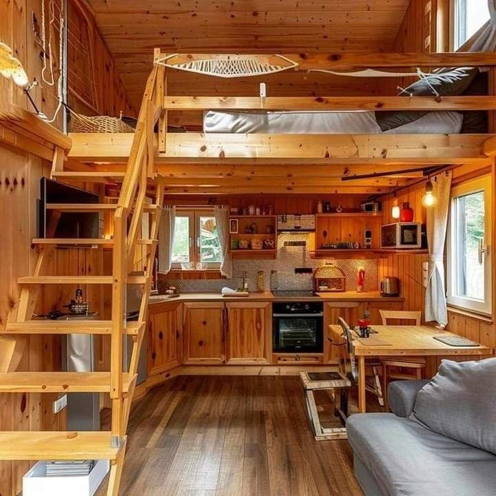 Tiny house ve bungalov konsept görseli 26